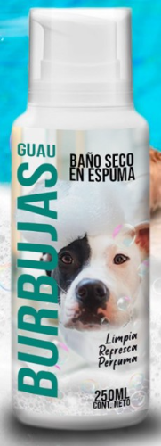 Baño seco en espuma  perro x 250ml- Hagavet