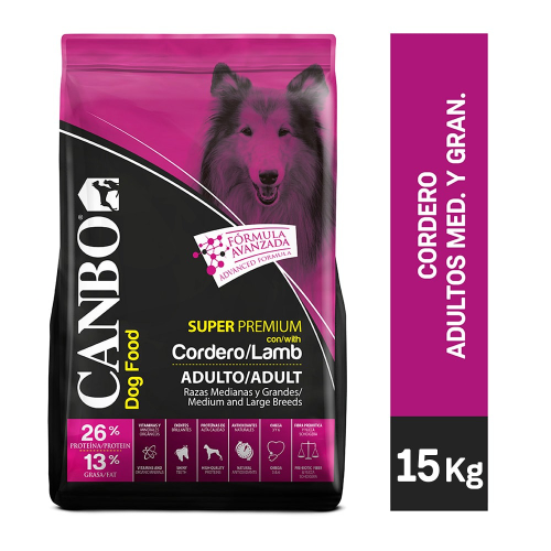 Canbo adulto cordero MyG x 15kg