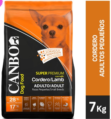 Canbo adulto cordero Pq x 7kg