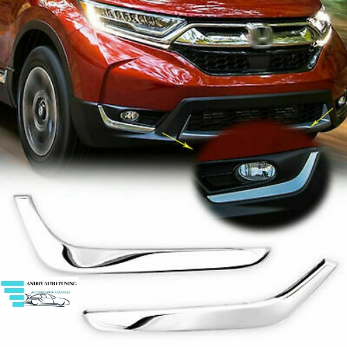 Ribete cromado para la Honda CRV 2017 a la 2019
