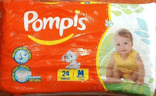 PAÑAL POMPIS X24 MEDIANO