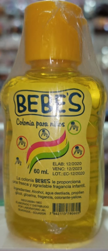COLONIA BABYS PARA BEBES DE 60ml