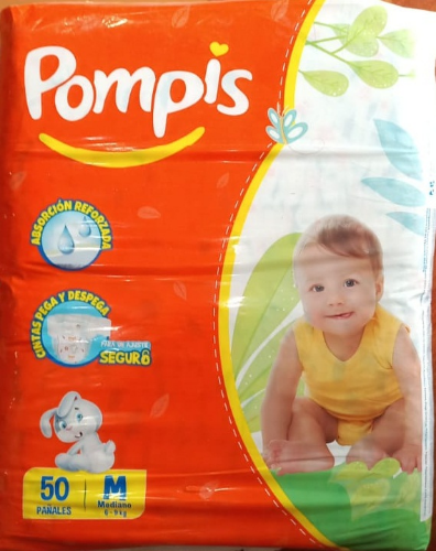 PAÑAL POMPIS X50 MEDIANO