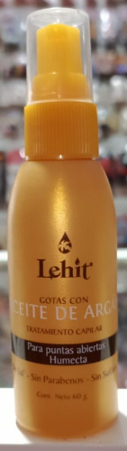 TRATAMIENTO LEHIT GOTAS CON ACEITE DE ARGAN DE 60g