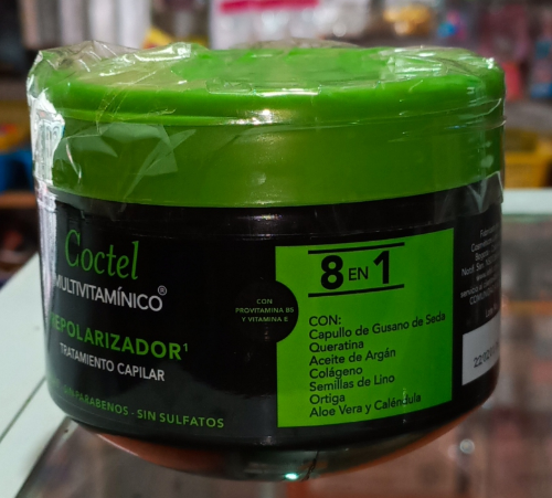 TRATAMIENTO coctel vitaminico reporalizador 8 en 1