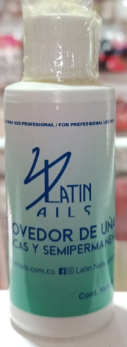 ACRILICOS REMOVEDOR DE UÑAS ACRILICAS LATIN AILS DE 60ML