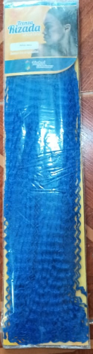 PELO RIZADO AZUL