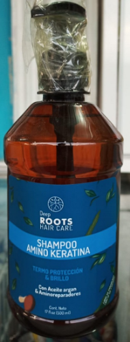 root shampoo amino keratina 500ml