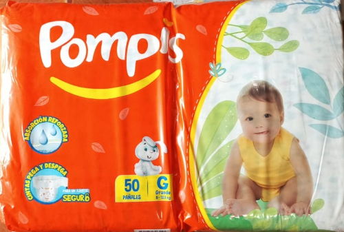 PAÑAL POMPIS X50 GRANDE