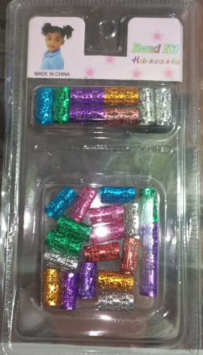CHAQUIRAS DE METAL A COLORES CESORIO PARA CABELLO