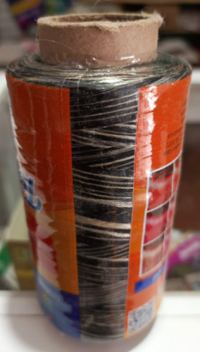 NEGRO Y PLATA PELO DE TUBO
