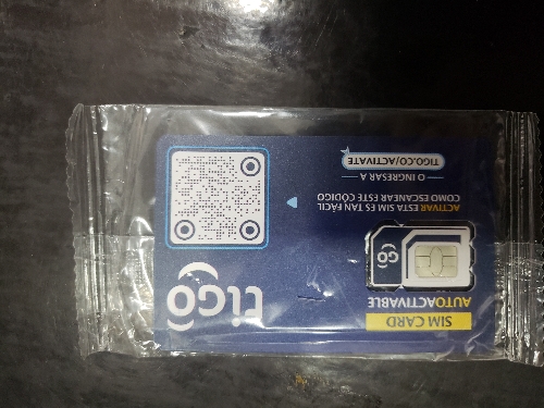 Simcard tigo