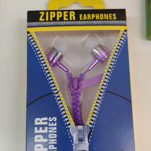 Auriculares cierre Zipper