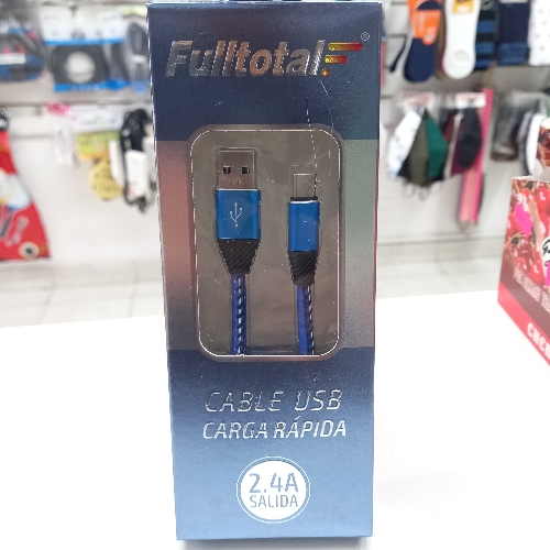 Cable Tipo C 2,4A Fulltotal