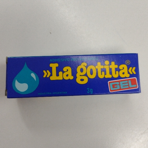 Adhesivo instantáneo La Gotita Gel 3gr