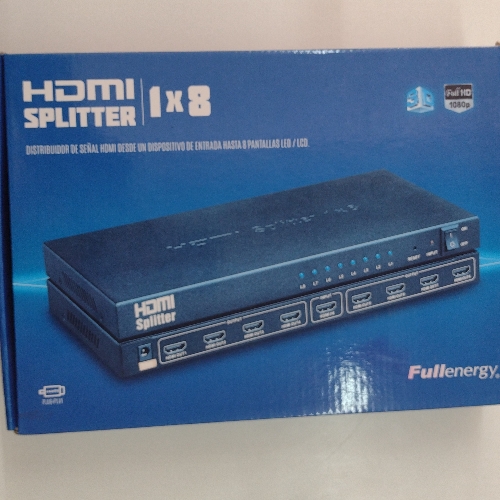 HDMI SPLITTER 1X8 Full Energy SPL-0000