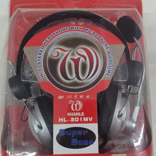 Auriculares vincha con mic Huanle HL-301MV