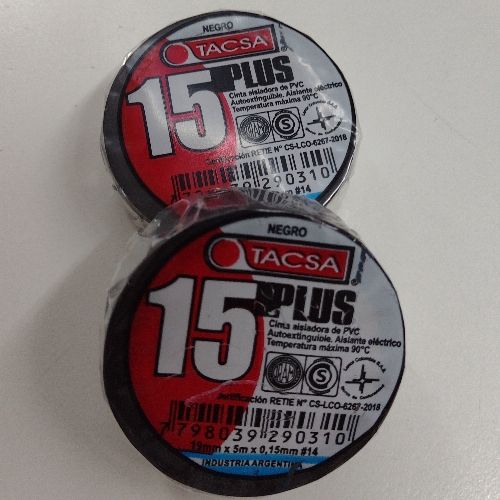 Cinta aisladora Tacsa 5m