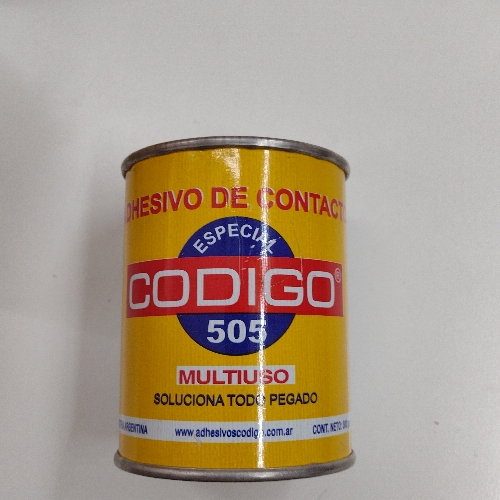 Adhesivo de contacto Codigo lata 1/4lt