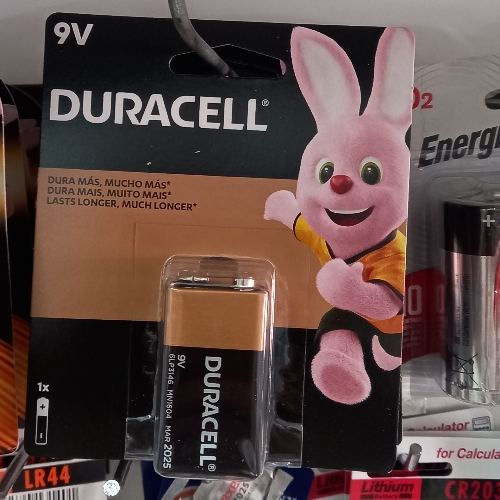 Bateria 9V Duracell