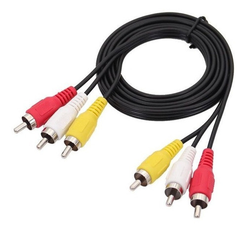 Cable 3 RCA a 3 RCA 1.8 mts.