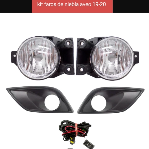 Kit faros de niebla Aveo 19-20