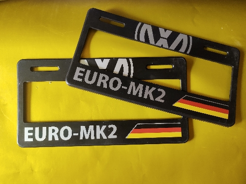 Portaplacas EURO mk2
