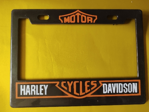 Portaplacas moto Harley