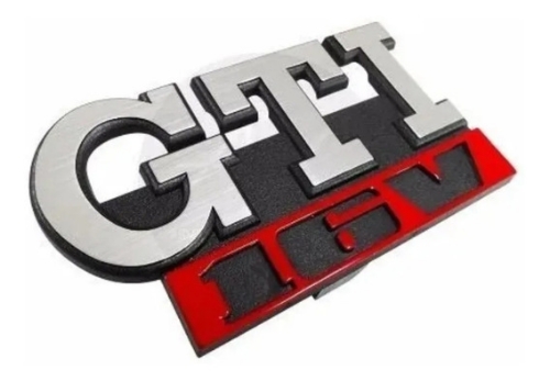 Emblema parrilla gti mk2 cromo