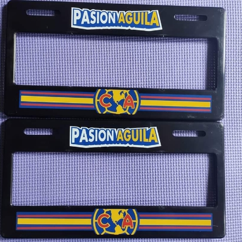 Portaplacas pasión américa