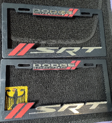 Portaplacas Dodge SRT