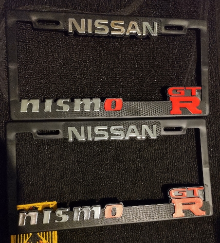 Portaplacas Nissan nismo GT