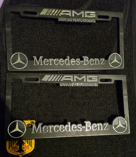 Portaplacas Mercedes Benz