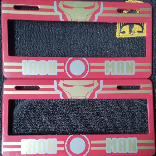 Portaplacas IRON MAN