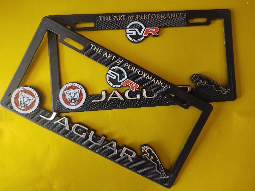 Portaplacas jaguar