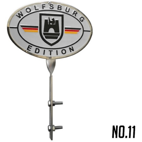 Bandera trasera logo wolfsburg