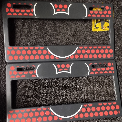 Portaplacas Mickey orejitas