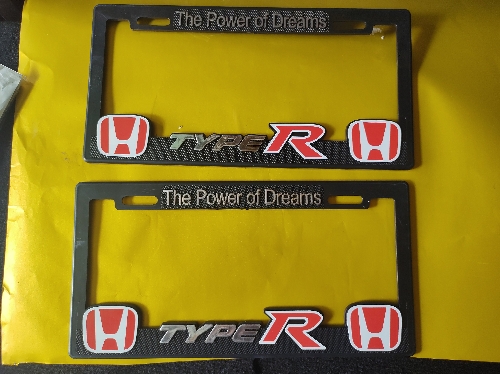 Portaplacas Honda tipe R