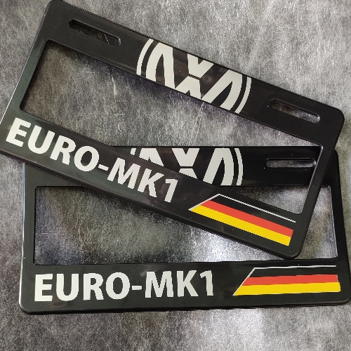 Portaplacas Euro Mk1