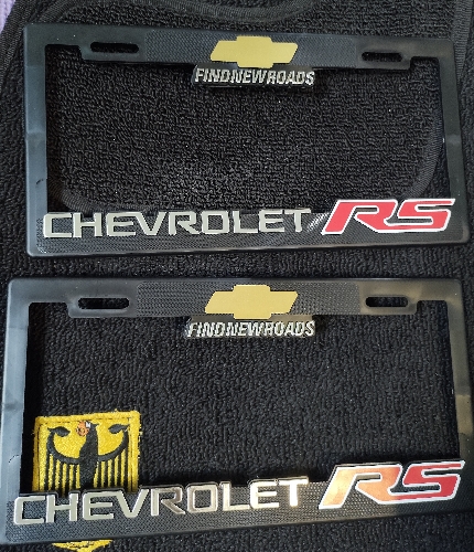 Portaplacas Chevrolet RS