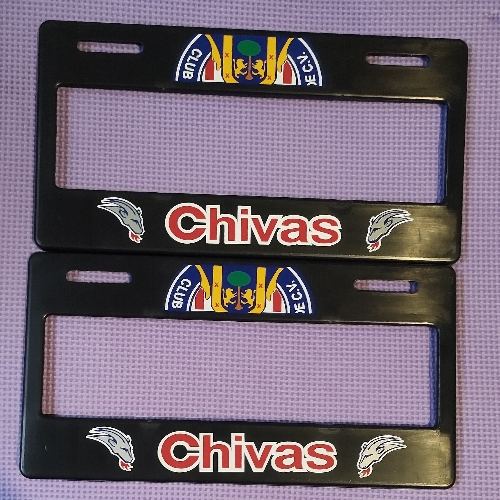 Portaplacas chivas 2