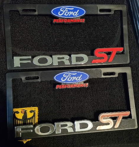Portaplacas Ford ST