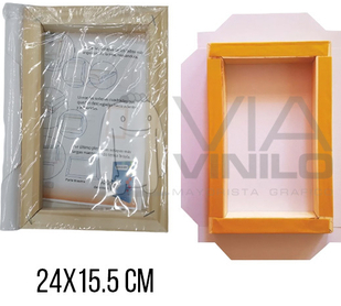 CUADRO DE TELA SUBLIMABLE 15.5x 24cm