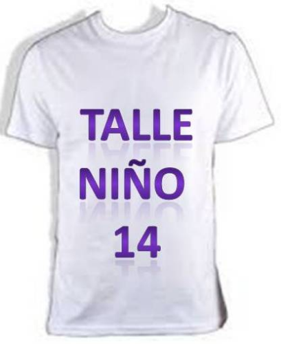 REMERA NIÑO MODAL B T 14