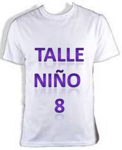 REMERA NIÑO MODAL B T 8