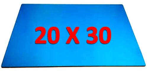 PLACA DE MADERA CRISTAL 20X 30