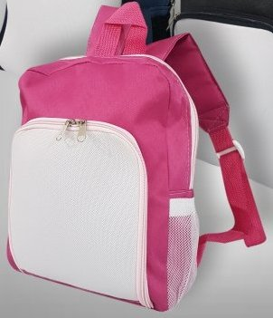 Mochila Sublimable Grande FUSCIA