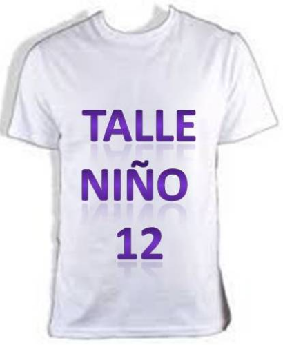 REMERA NIÑO MODAL B T 12