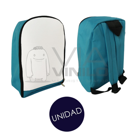 MOCHILA CELESTE NIÑO