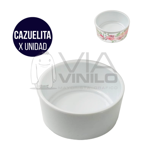 CAZUELITA SUBLIMABLE 8.2x4.2cm